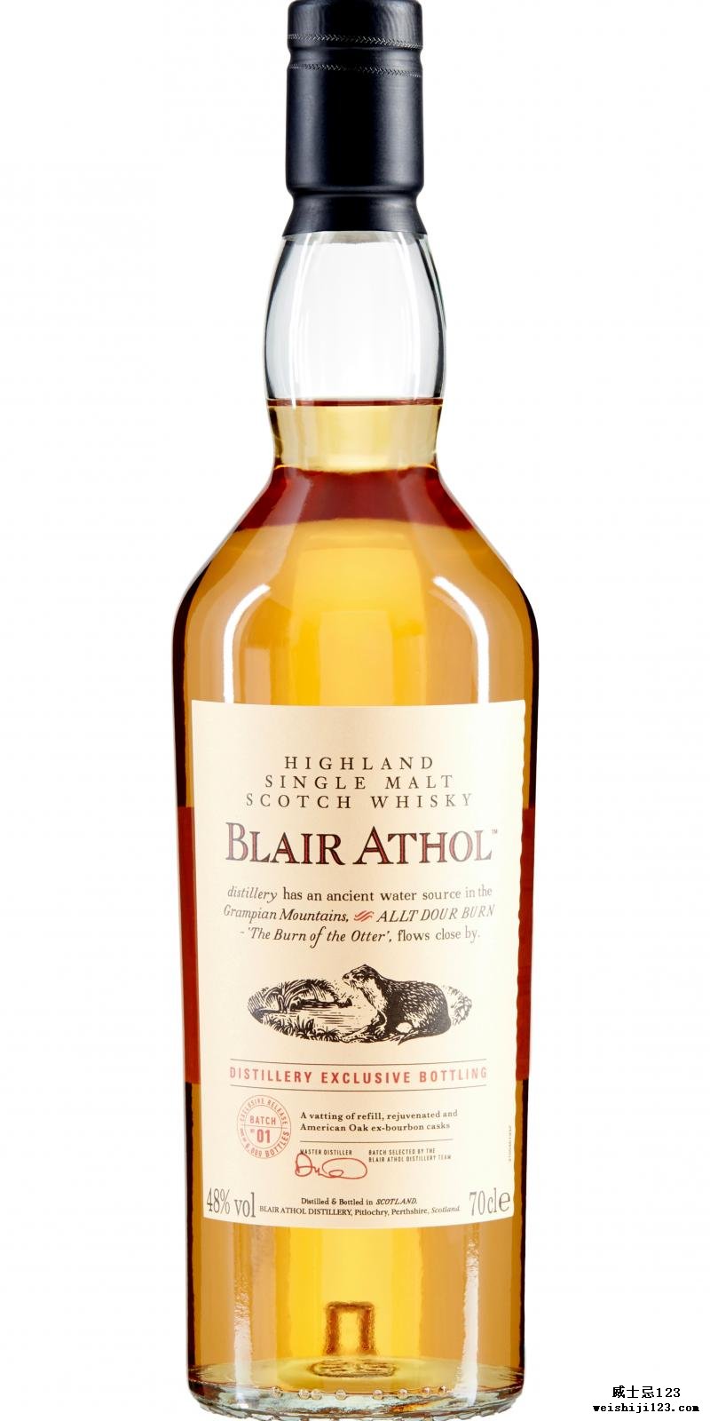 Blair Athol Distillery Exclusive Bottling