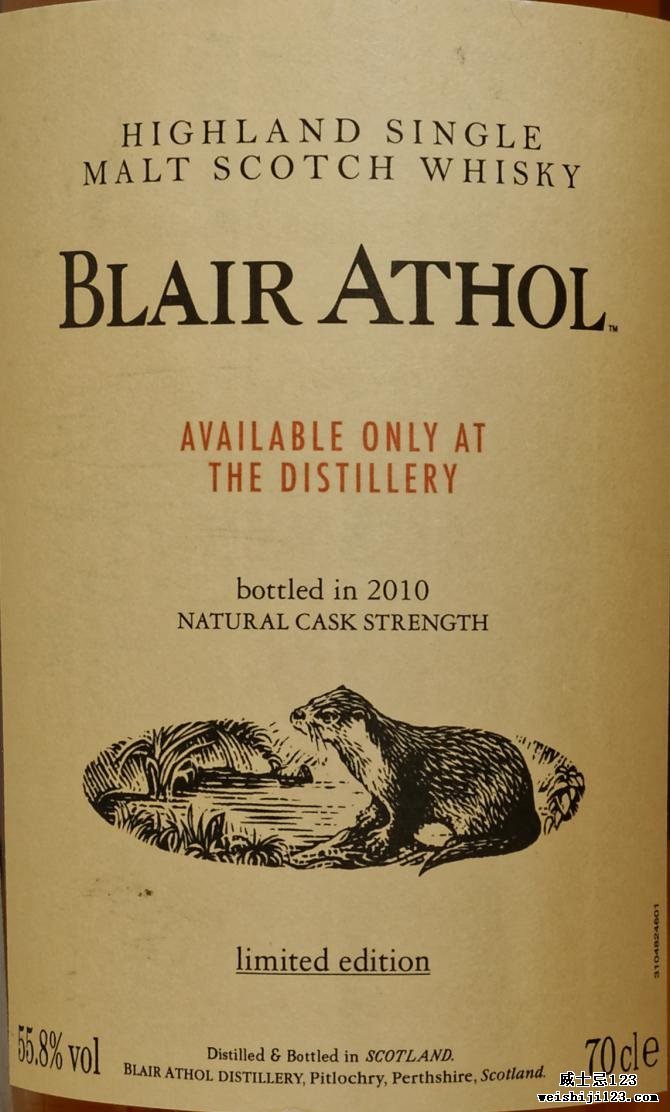 Blair Athol Available Only At The Distillery