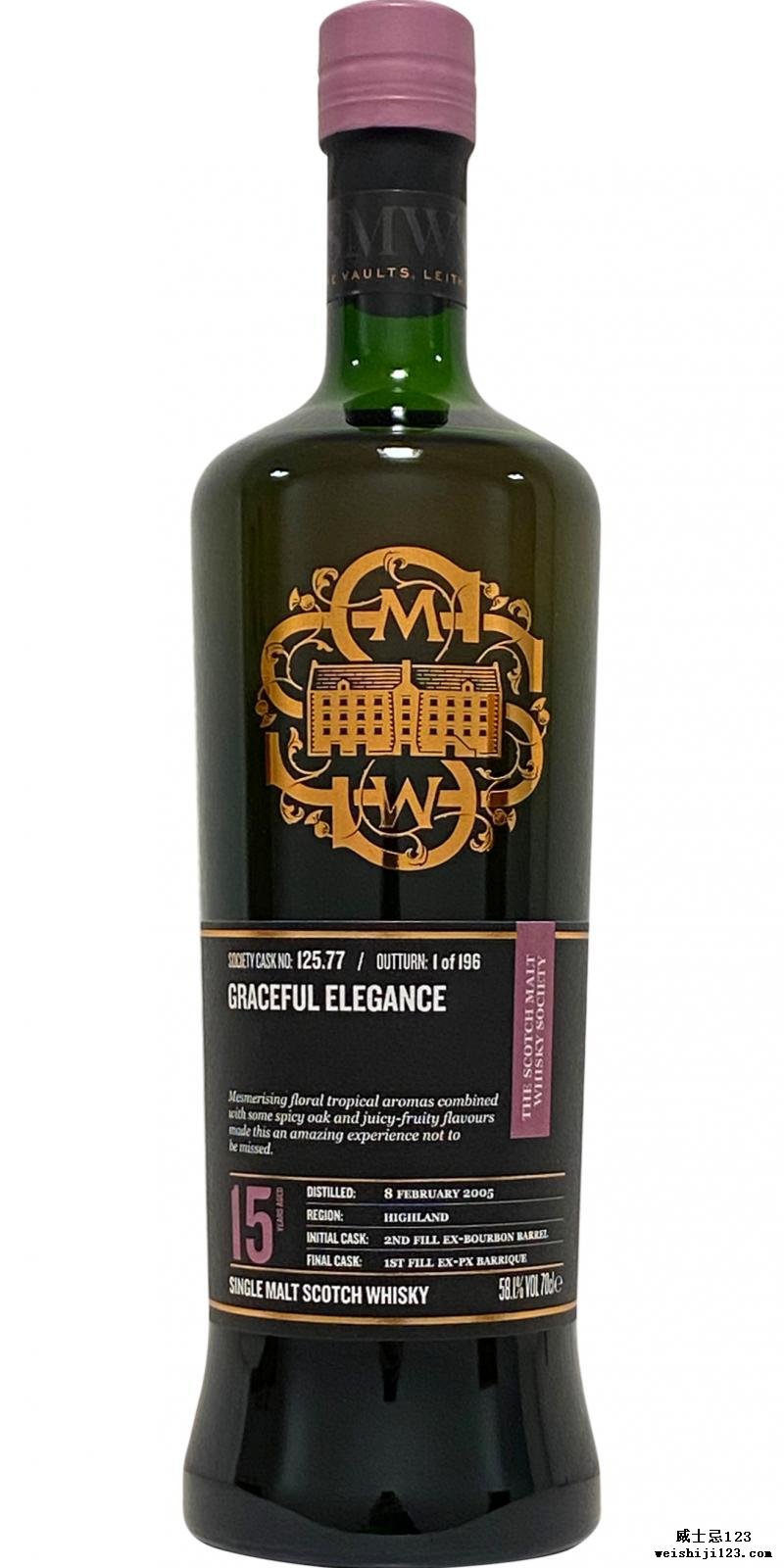 Glenmorangie 2005 SMWS 125.77