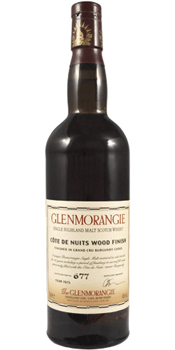 Glenmorangie 1975 Côte de Nuits Wood Finish