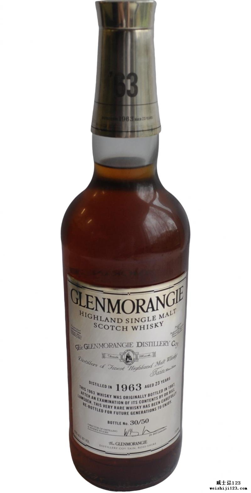 Glenmorangie 1963