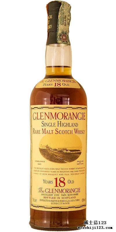 Glenmorangie 18-year-old