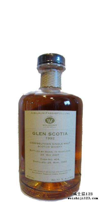 Glen Scotia 1992 WdT