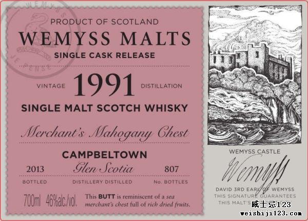 Glen Scotia 1991 Wy