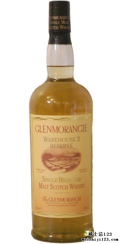 Glenmorangie Warehouse 3 Reserve