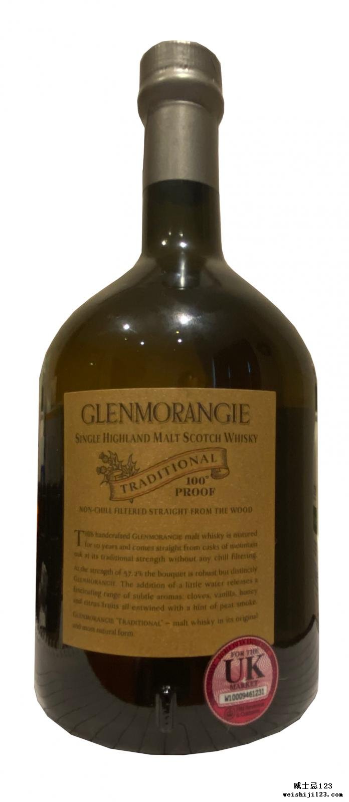 Glenmorangie Traditional 100° Proof