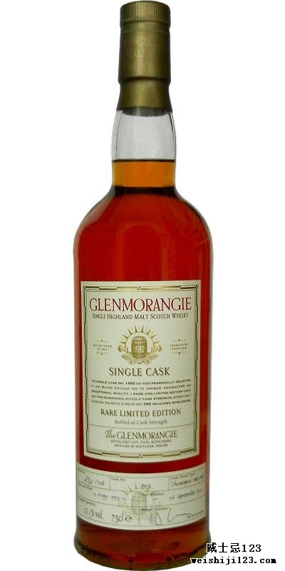 Glenmorangie 1993 Single Cask
