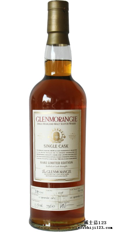 Glenmorangie 1989 Single Cask