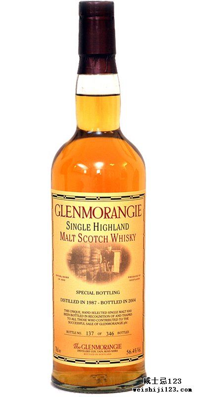 Glenmorangie 1987