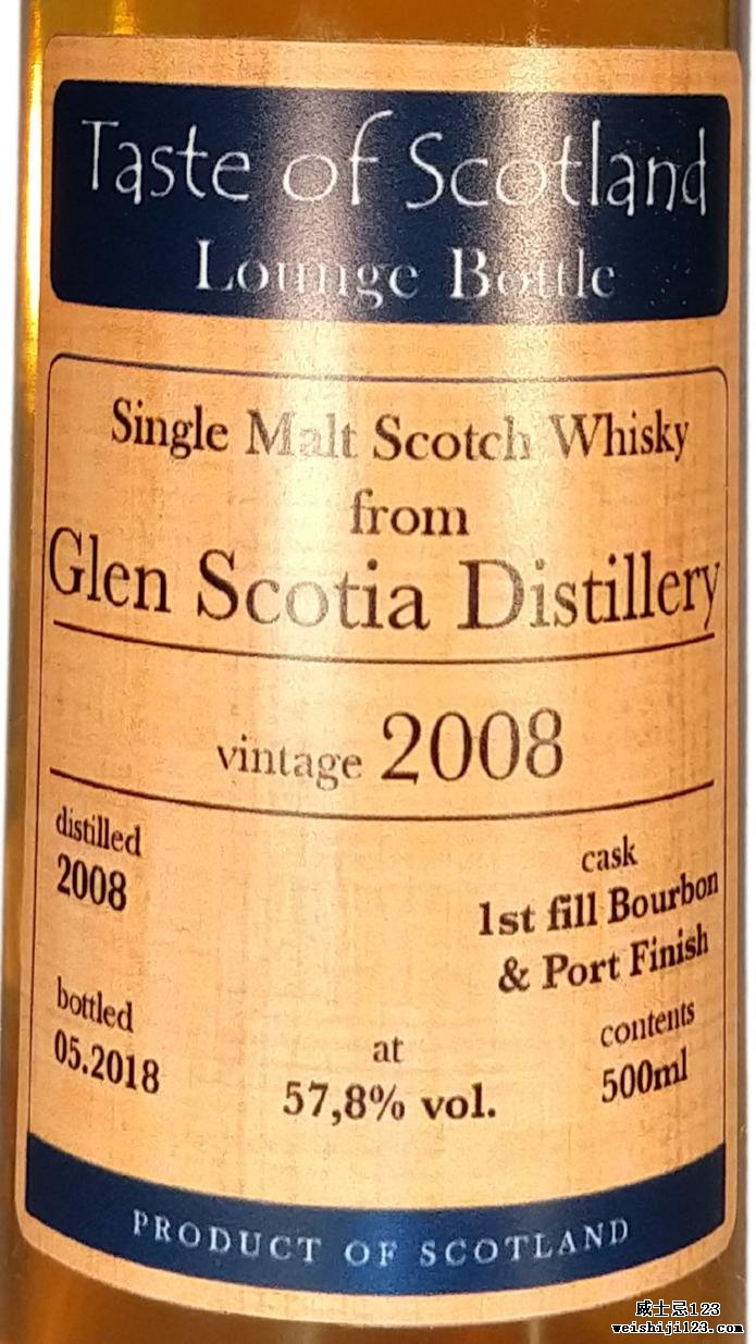 Glen Scotia 2008 UD