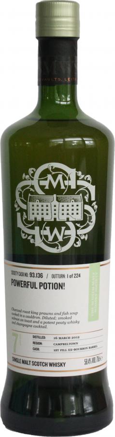 Glen Scotia 2012 SMWS 93.136