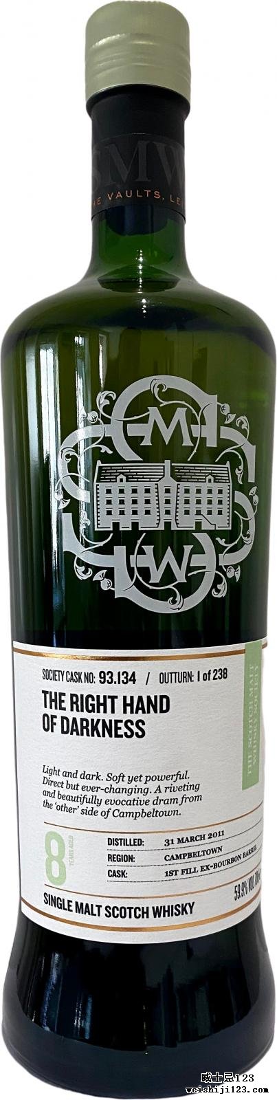 Glen Scotia 2011 SMWS 93.134