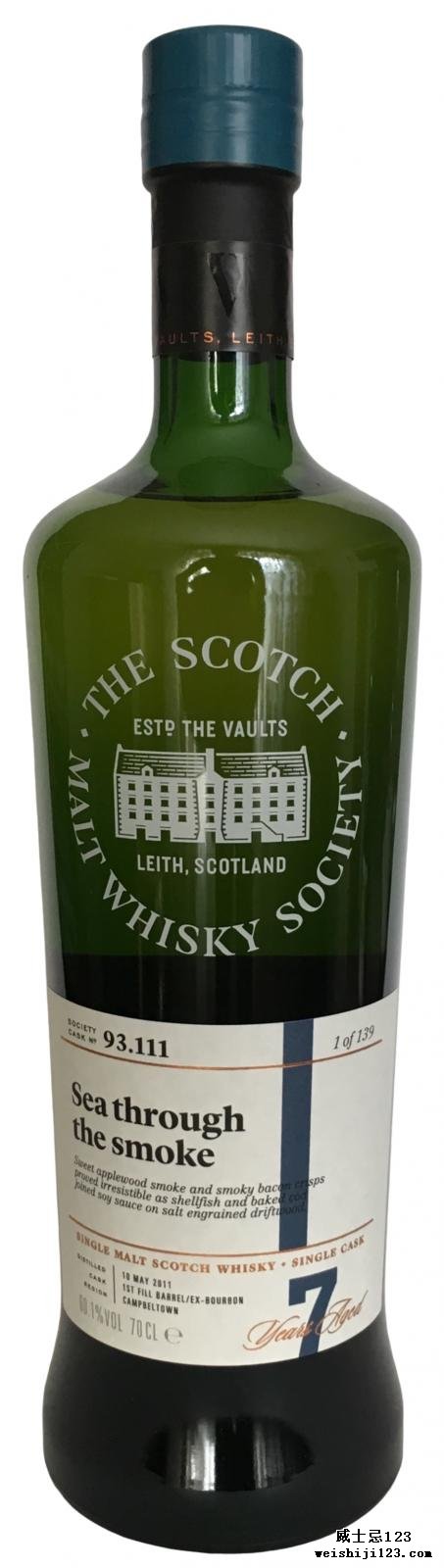 Glen Scotia 2011 SMWS 93.111