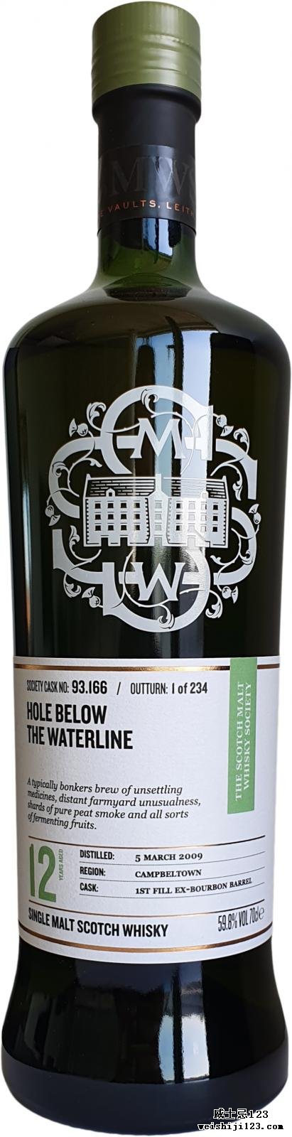 Glen Scotia 2009 SMWS 93.166