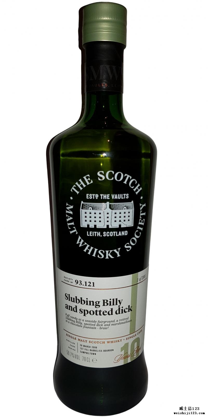 Glen Scotia 2009 SMWS 93.121