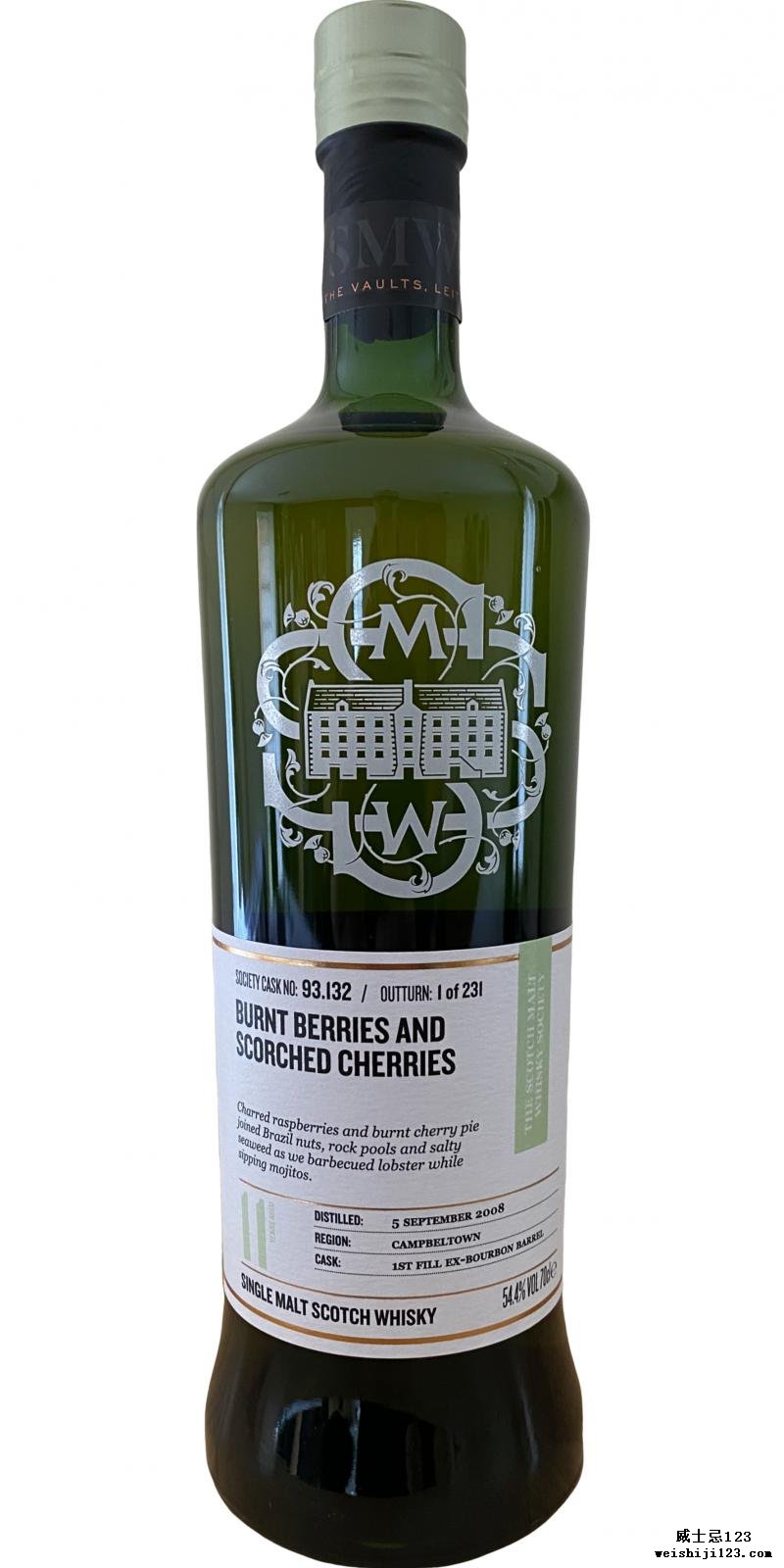 Glen Scotia 2008 SMWS 93.132