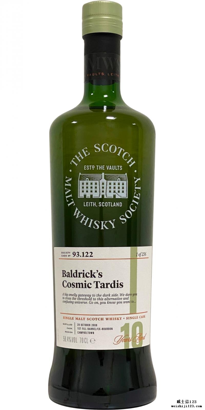 Glen Scotia 2008 SMWS 93.122