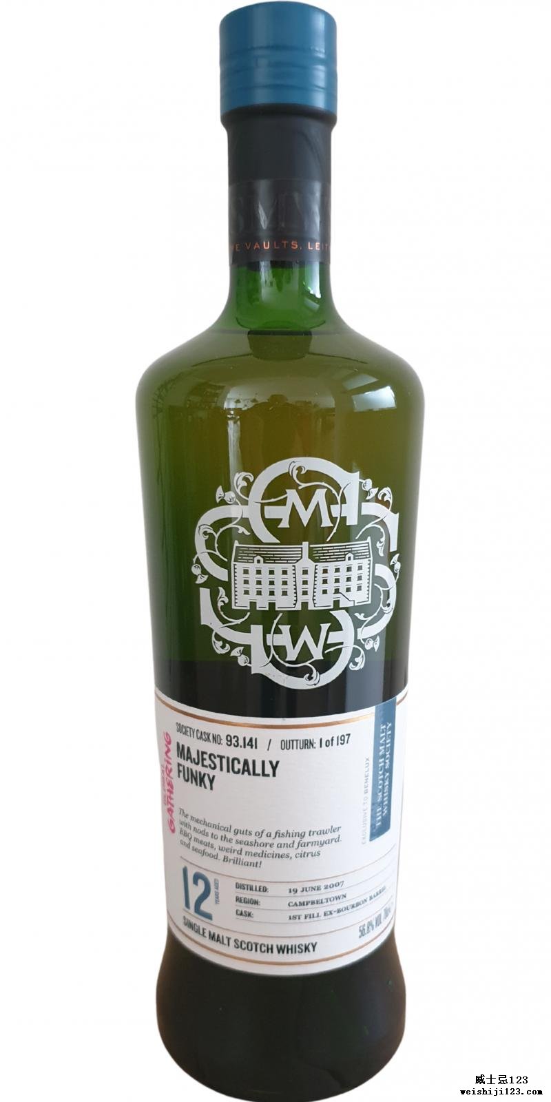 Glen Scotia 2007 SMWS 93.141