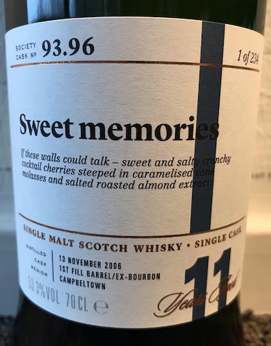 Glen Scotia 2006 SMWS 93.96