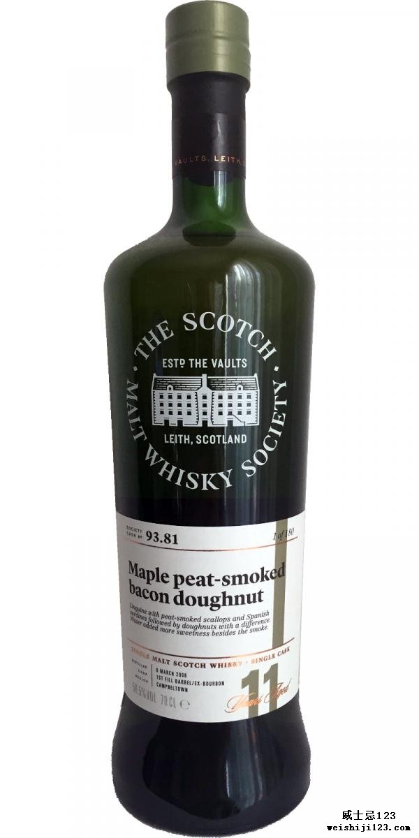 Glen Scotia 2006 SMWS 93.81