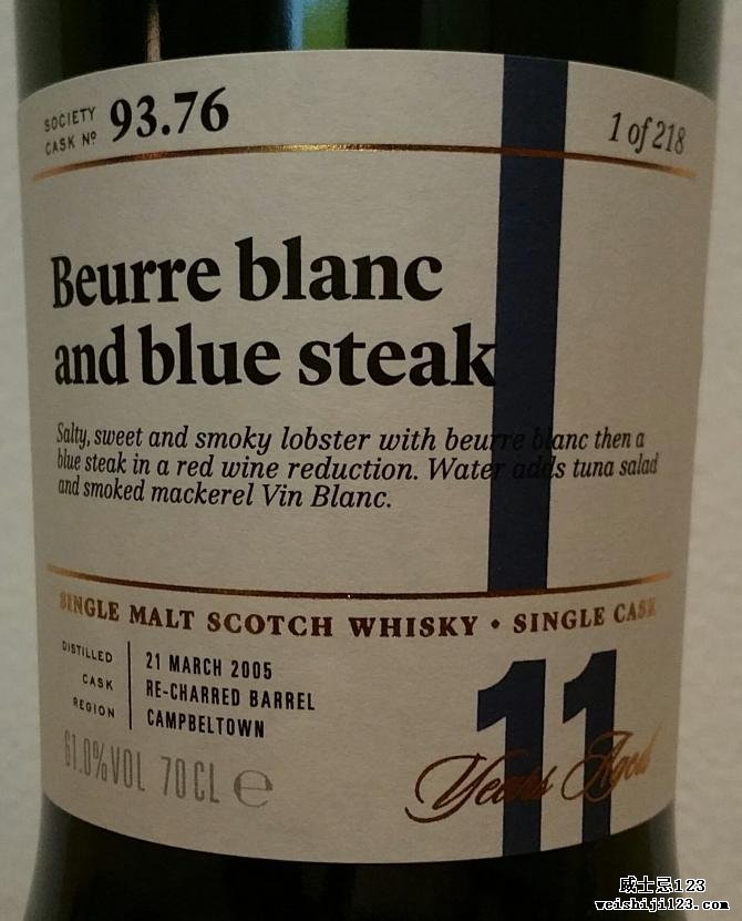 Glen Scotia 2005 SMWS 93.76