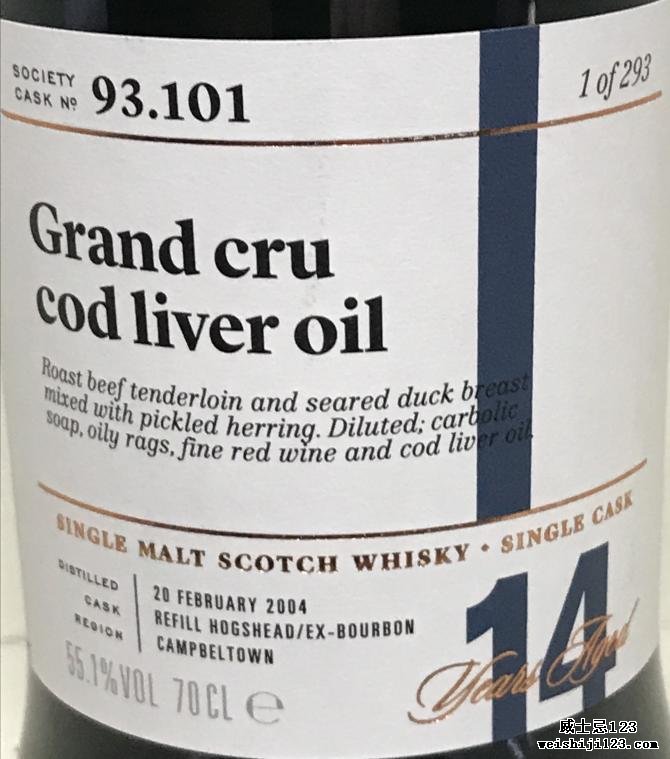 Glen Scotia 2004 SMWS 93.101