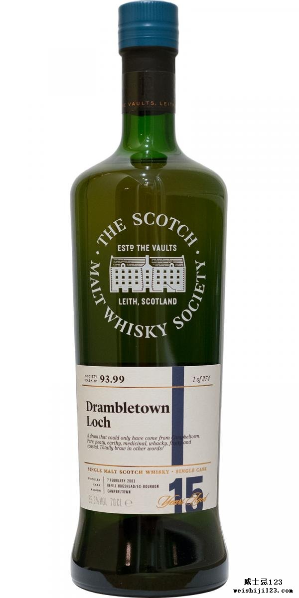 Glen Scotia 2003 SMWS 93.99