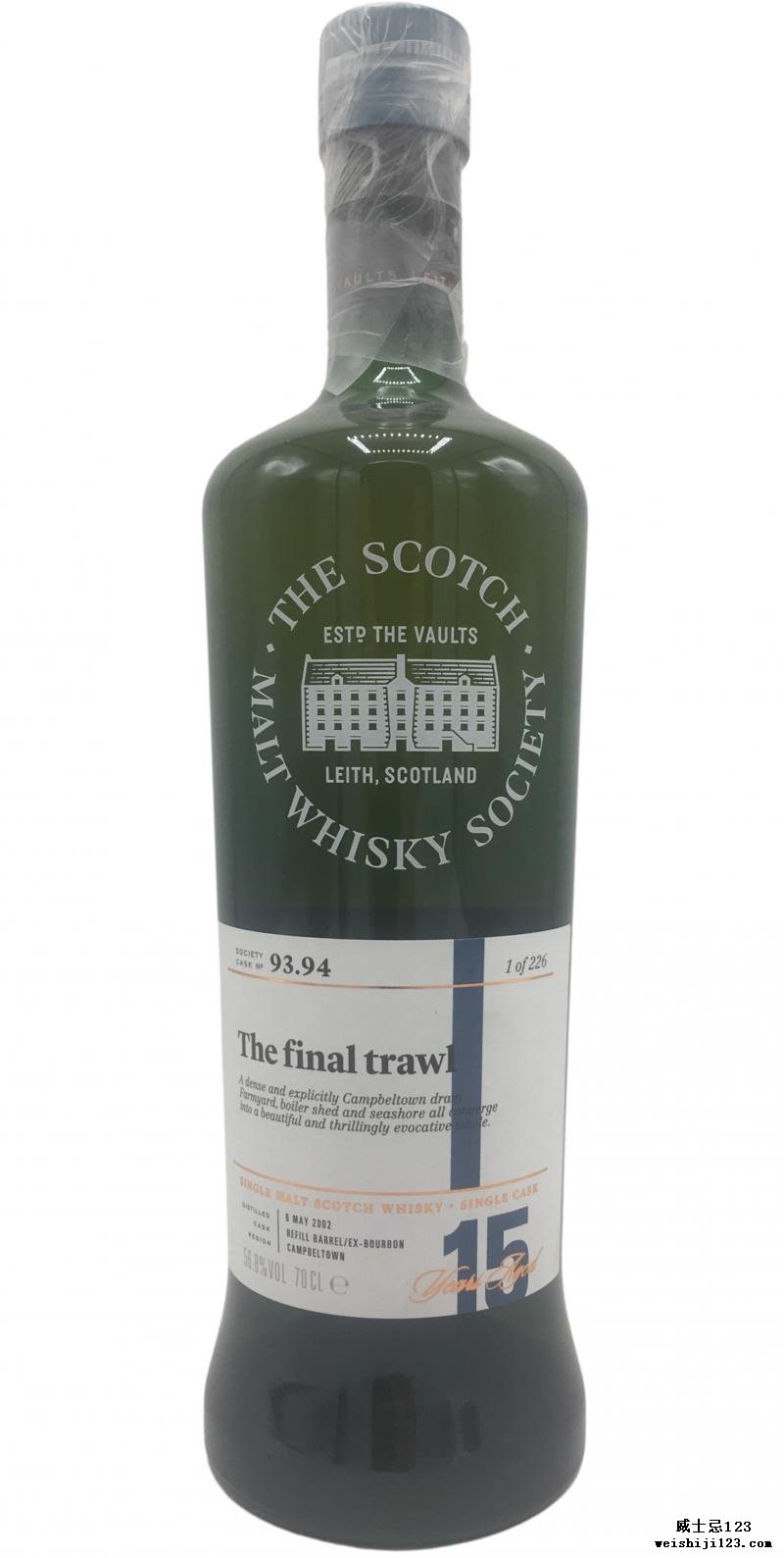 Glen Scotia 2002 SMWS 93.94