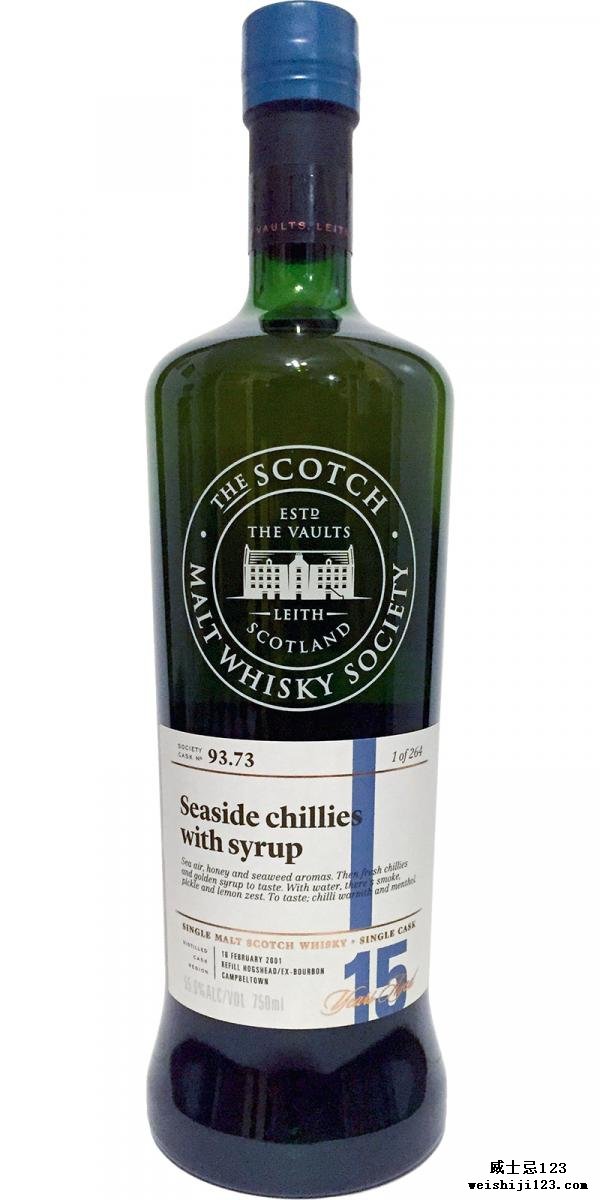 Glen Scotia 2001 SMWS 93.73