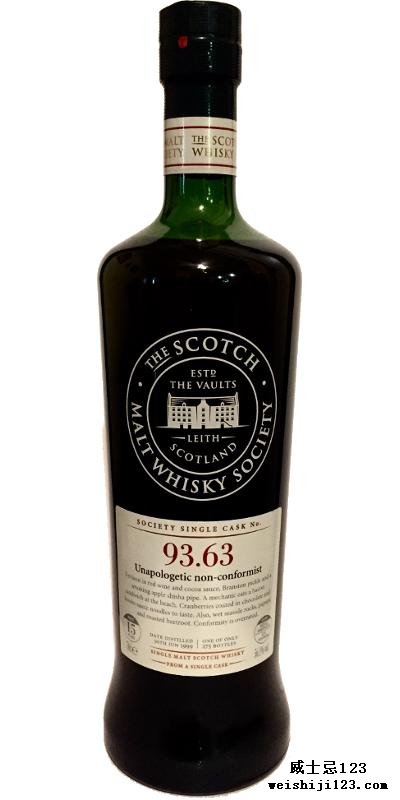 Glen Scotia 1999 SMWS 93.63