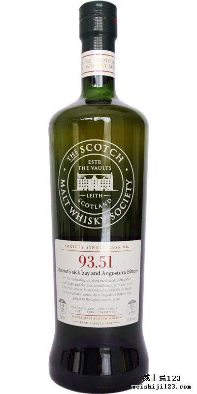 Glen Scotia 1999 SMWS 93.51