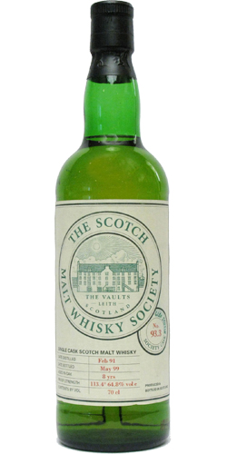 Glen Scotia 1991 SMWS 93.3