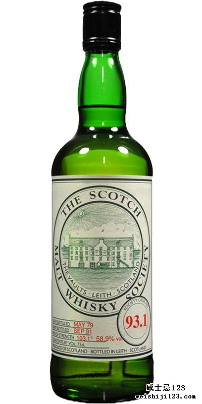 Glen Scotia 1979 SMWS 93.1