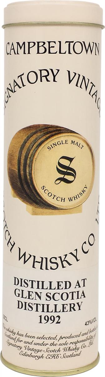 Glen Scotia 1992 SV