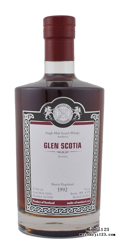 Glen Scotia 1992 MoS