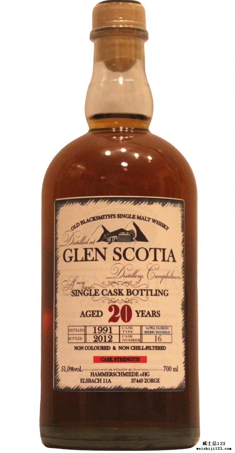 Glen Scotia 20-year-old HS