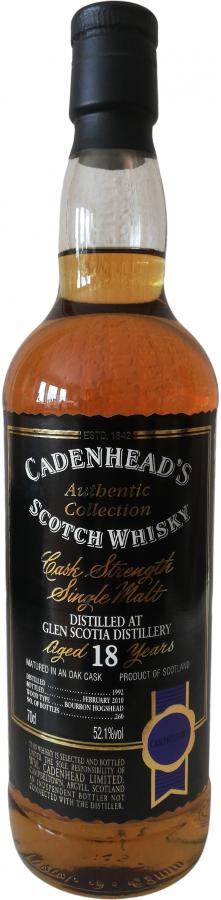 Glen Scotia 1992 CA