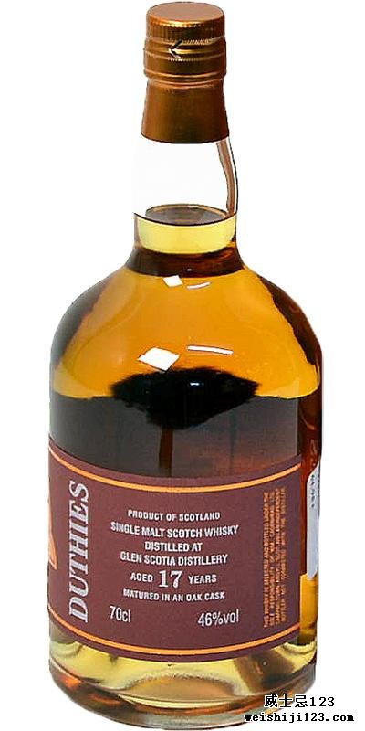 Glen Scotia 17-year-old CA