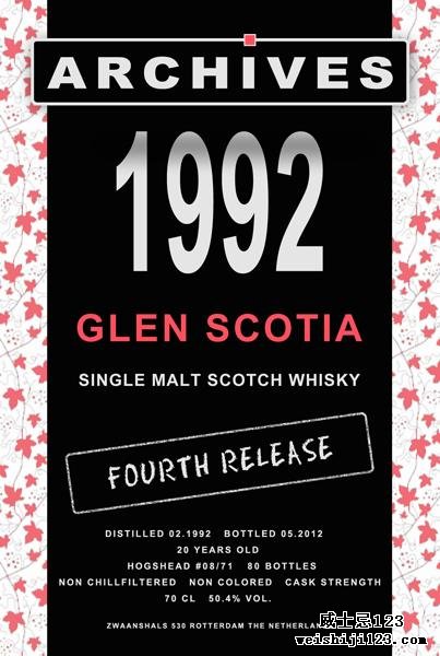 Glen Scotia 1992 Arc