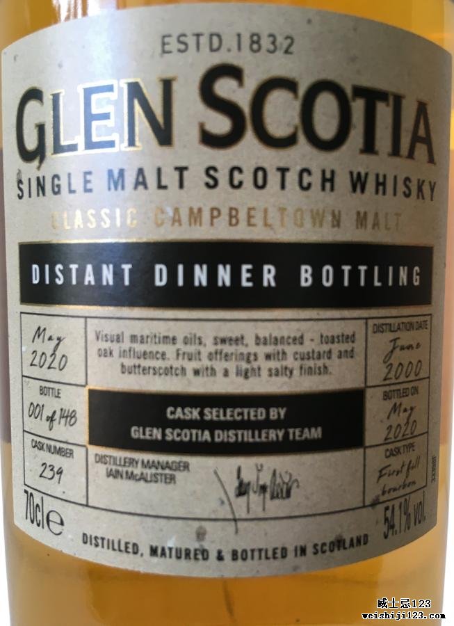 Glen Scotia 2000