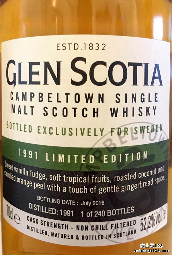 Glen Scotia 1991