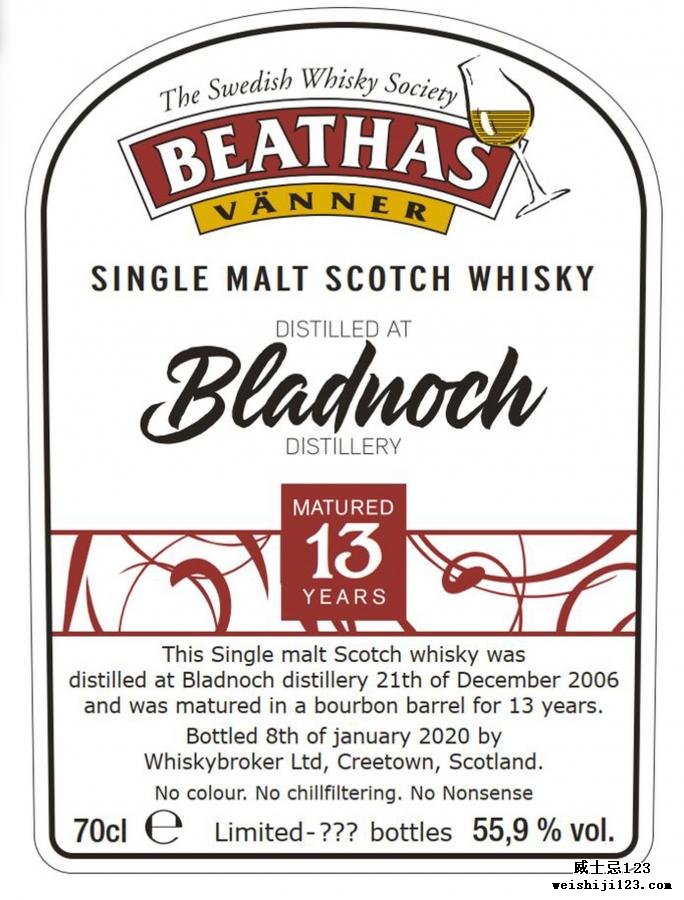 Bladnoch 2006 WhB