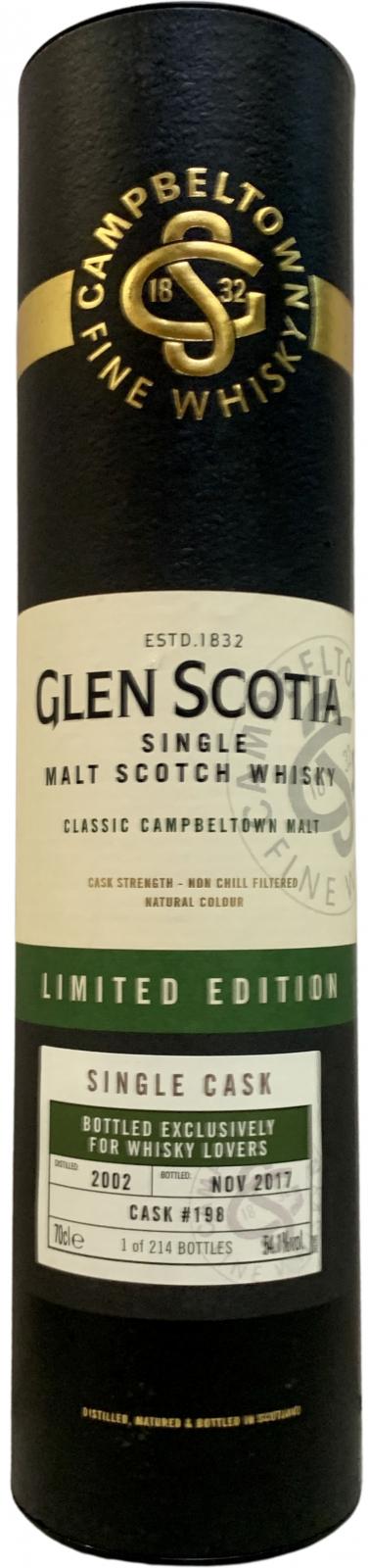 Glen Scotia 2002