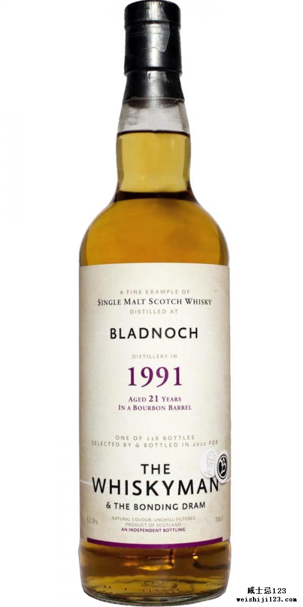 Bladnoch 1991  TWhm