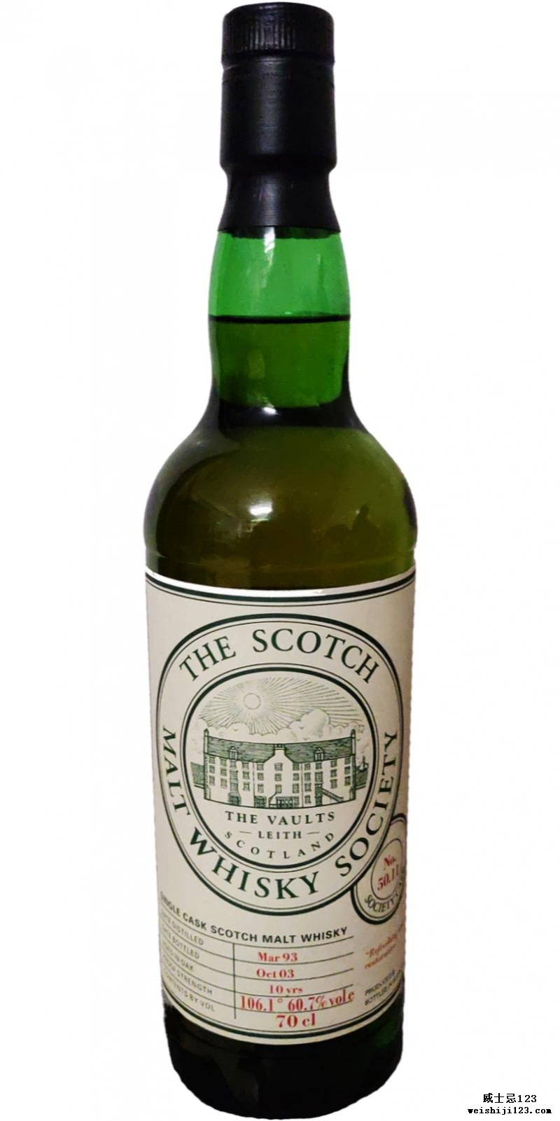 Bladnoch 1993 SMWS 50.11