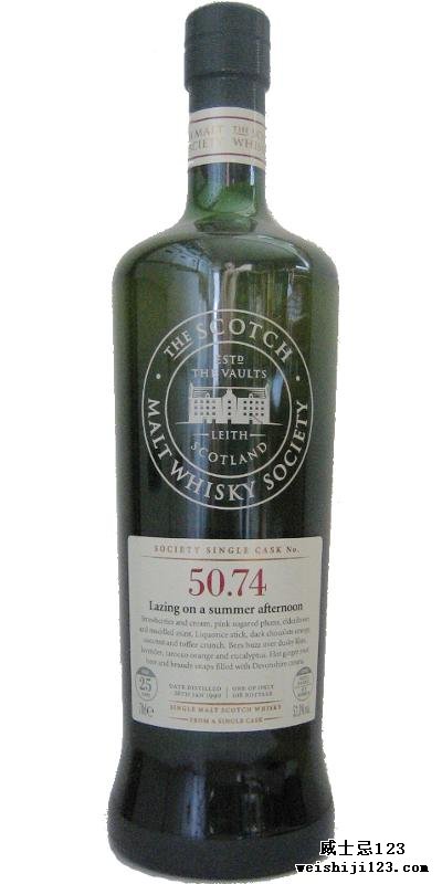 Bladnoch 1990 SMWS 50.74