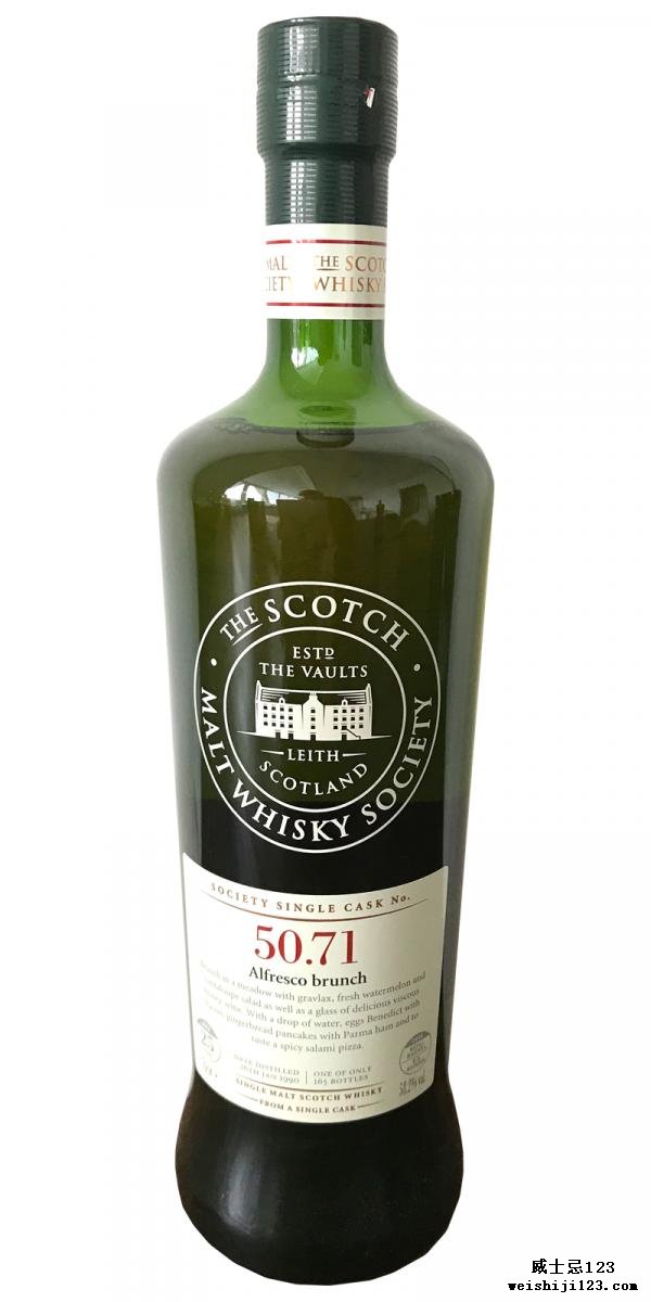 Bladnoch 1990 SMWS 50.71