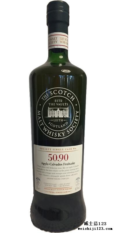 Bladnoch 1990 SMWS 50.90