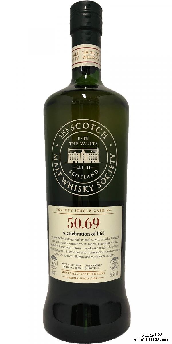 Bladnoch 1990 SMWS 50.69