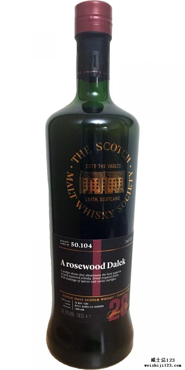 Bladnoch 1990 SMWS 50.104